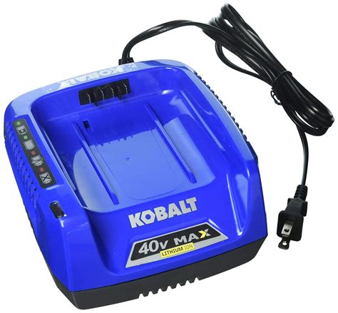 55 <b>Kobalt</b> <b>40-Volt</b> 4-Amps 4. . Kobalt 40v battery charger red light